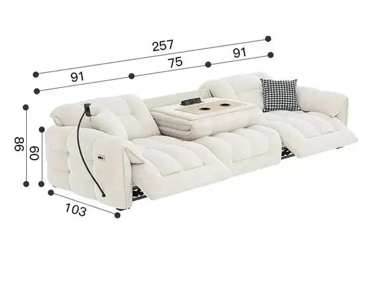 Designer Divano Fancy Electric Sofa Set