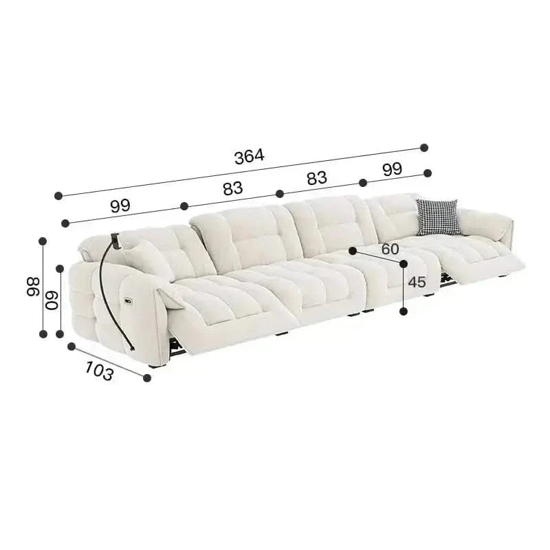 Designer Divano Fancy Electric Sofa Set