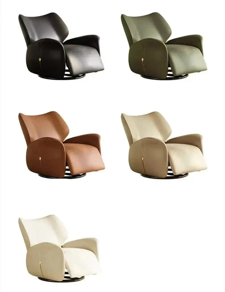 Designer Recliner Chair – Swivel, Rock & Recline, 5 Colours, 98cm Height