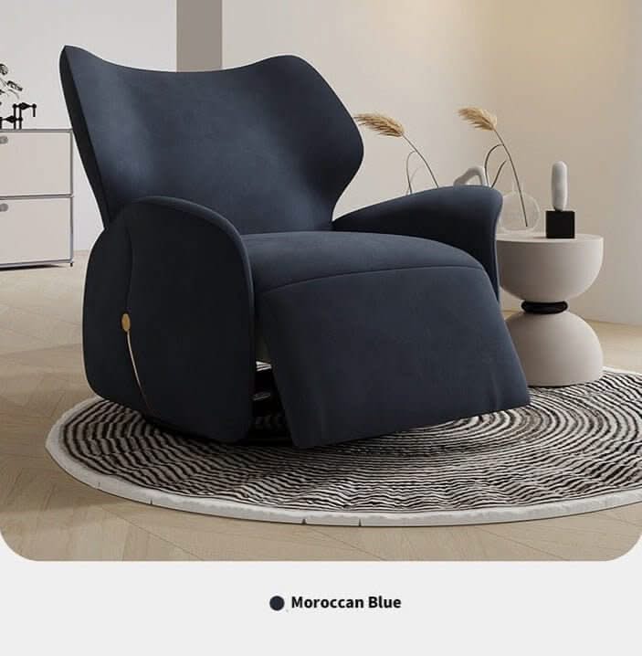 Designer Recliner Chair – Swivel, Rock & Recline, 5 Colours, 98cm Height