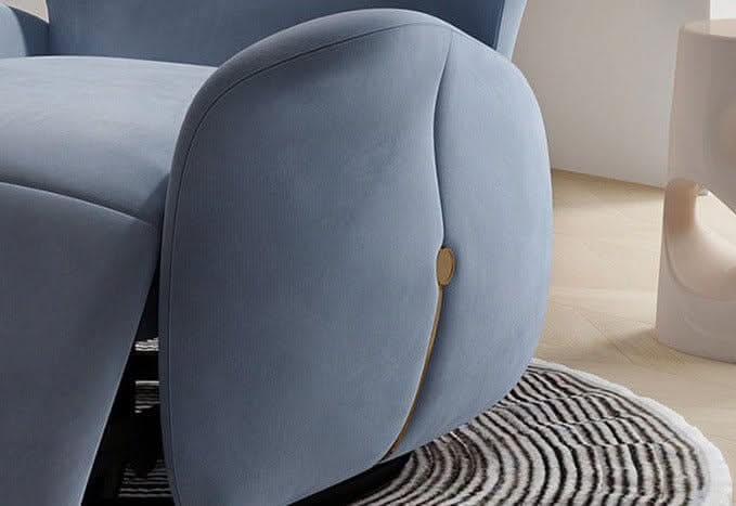 Designer Recliner Chair – Swivel, Rock & Recline, 5 Colours, 98cm Height