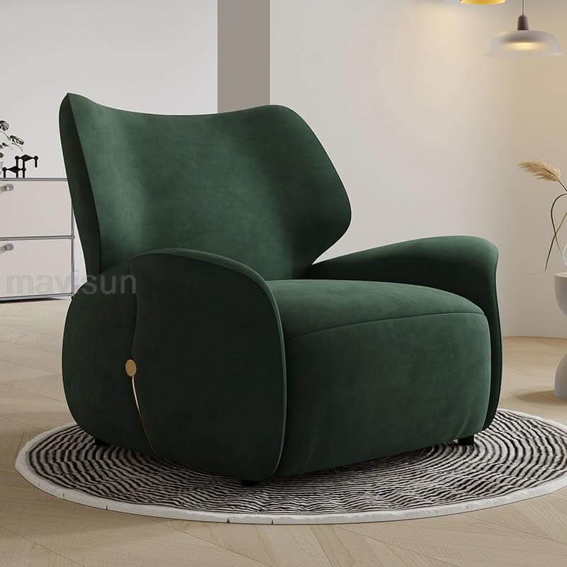 Designer Recliner Chair – Swivel, Rock & Recline, 5 Colours, 98cm Height