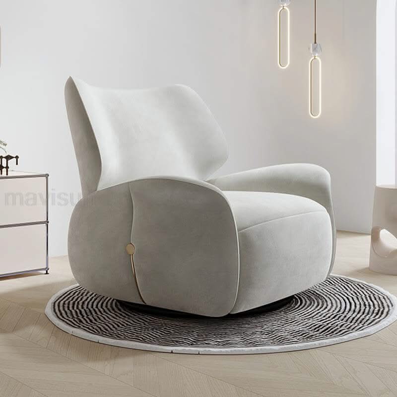 Designer Recliner Chair – Swivel, Rock & Recline, 5 Colours, 98cm Height