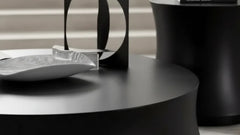 Designer Electroplated Resin Coffee Table – Modern Luxury Metallic Finish