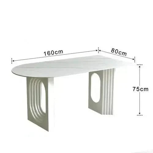Designer Slate Dining Table Set – Lasting Durability
