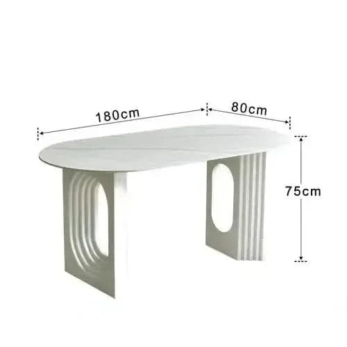 Designer Slate Dining Table Set – Lasting Durability