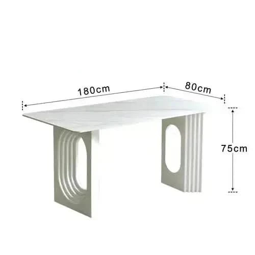 Designer Slate Dining Table Set – Lasting Durability