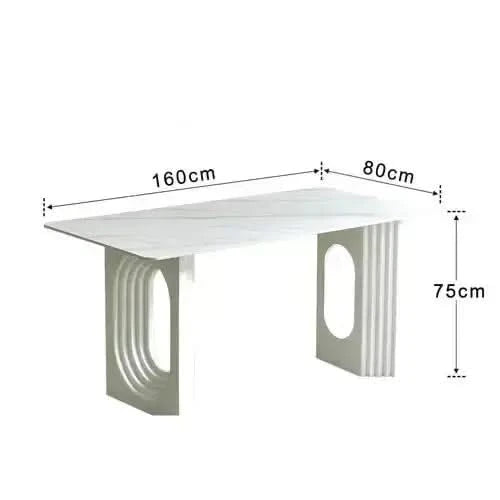 Designer Slate Dining Table Set – Lasting Durability