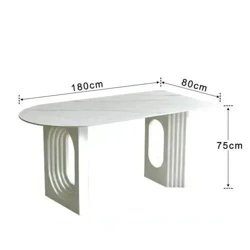 Designer Slate Dining Table Set – Lasting Durability