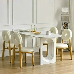 Designer Slate Dining Table Set – Lasting Durability