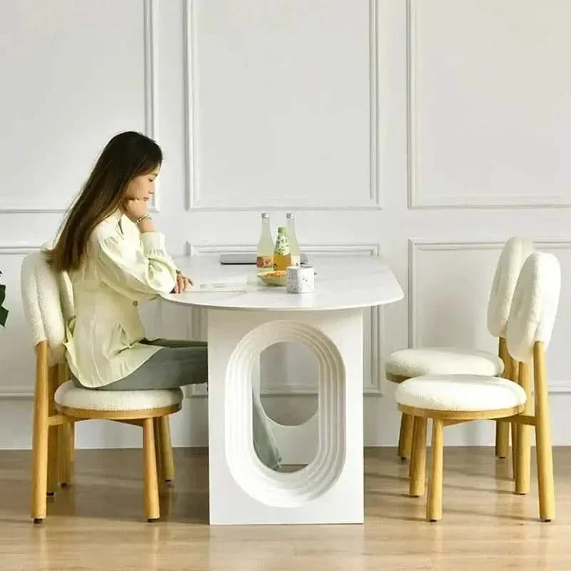 Designer Slate Dining Table Set – Lasting Durability
