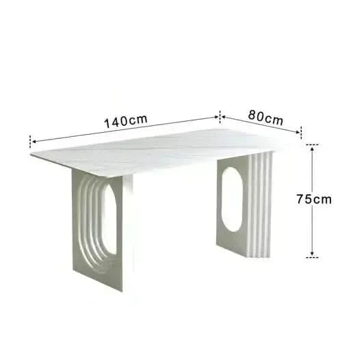 Designer Slate Dining Table Set – Lasting Durability