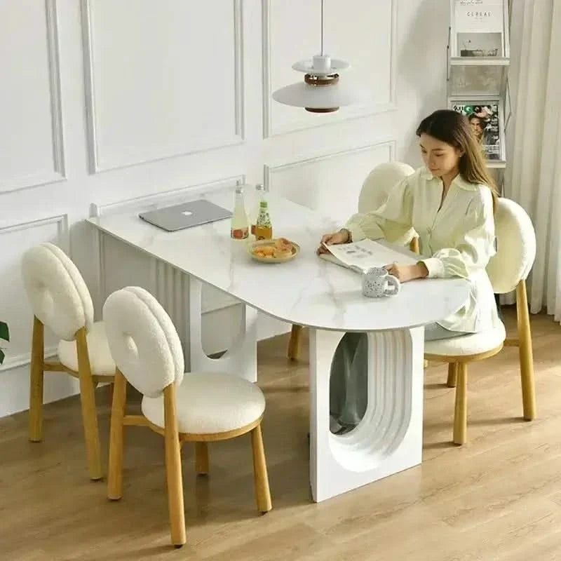 Designer Slate Dining Table Set – Lasting Durability