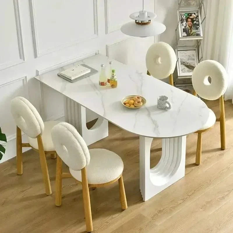 Designer Slate Dining Table Set – Lasting Durability