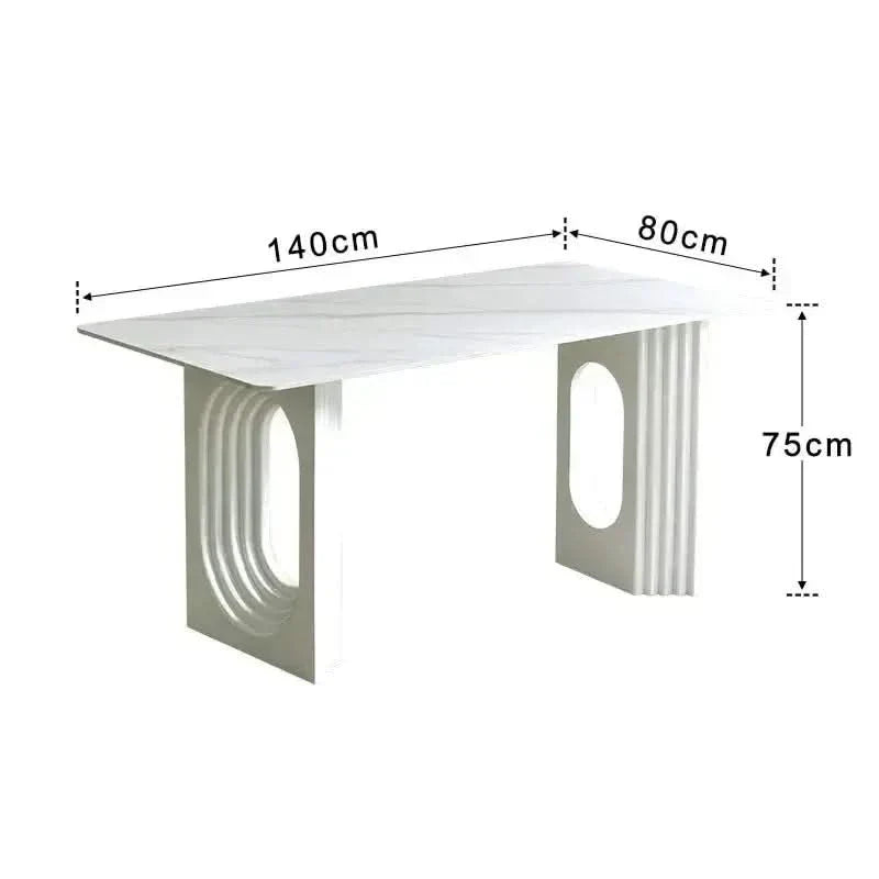 Designer Slate Dining Table Set – Lasting Durability