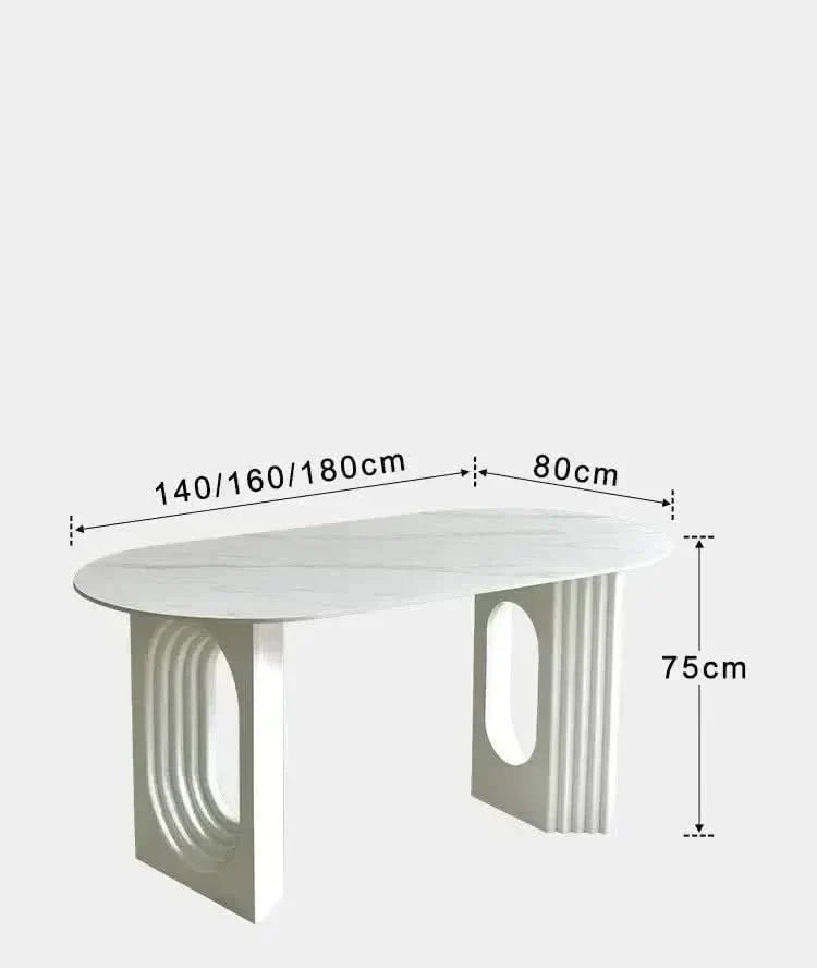 Designer Slate Dining Table Set – Lasting Durability