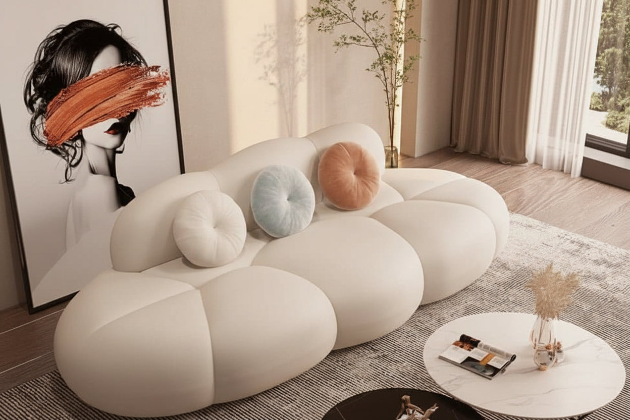 Designer Sofa – Plush Upholstery, Sturdy Frame, Timeless Modern Luxury