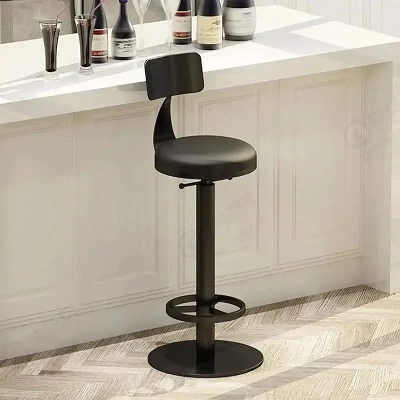 Designer Throne Gold Counter Chair Bar Stool