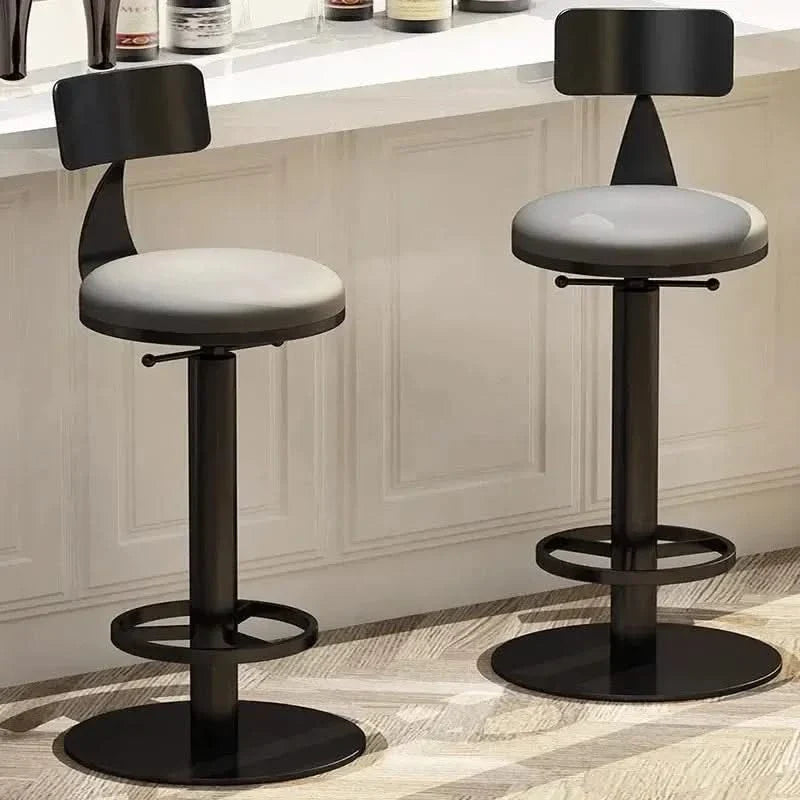 Designer Throne Gold Counter Chair Bar Stool