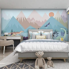 Dino Dreamland Wallpaper Mural