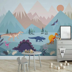 Dino Dreamland Wallpaper Mural