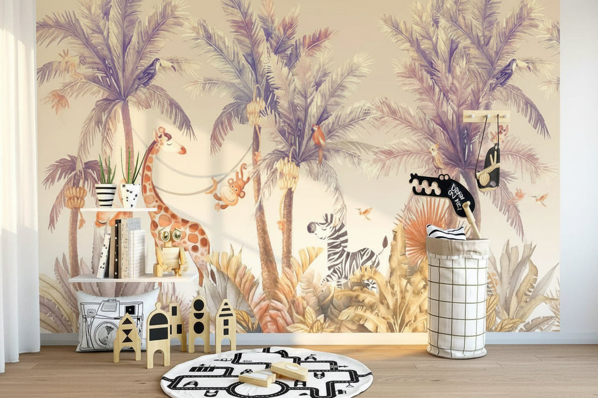 Dinosaur Nursery Wallpaper - Roar into Adventure!