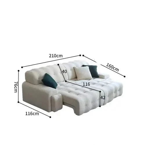 Divano Lazy Sofa Bed for Living Room