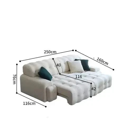 Divano Lazy Sofa Bed for Living Room