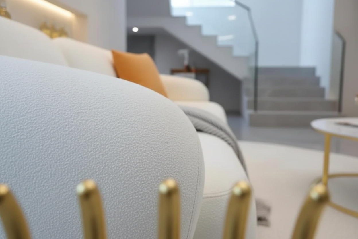 Elegant Minimalist Puff Sofa – Simplicity Meets Comfort
