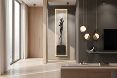 Abstract Lady LED Wall Lamp – Modern Art Light Fixture