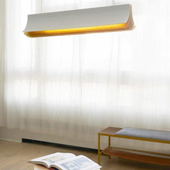 Book Style LED Island Chandelier – Black, Gold & White, Warm & Cool White