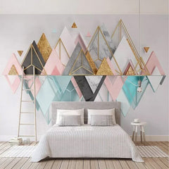 Abstract Marble Texture Wallpaper Mural