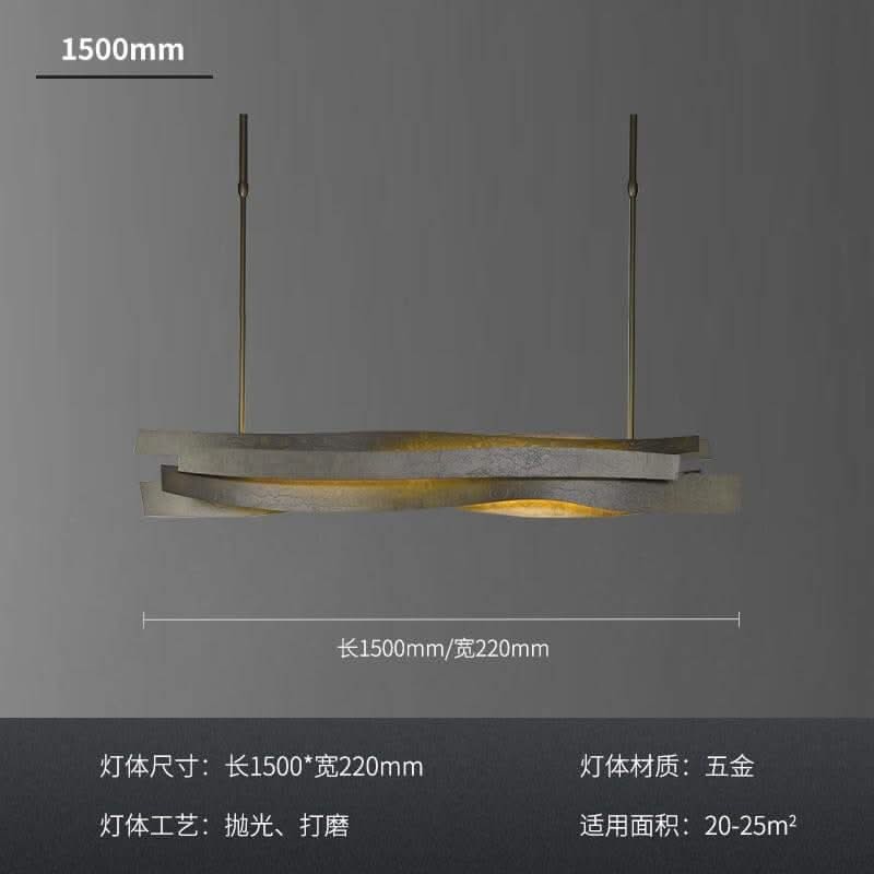 Creative Geometric LED Chandelier for Kitchen Island – 100, 120 & 150cm