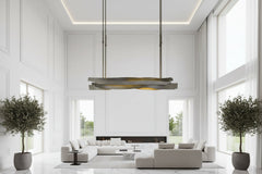Creative Geometric LED Chandelier for Kitchen Island – 100, 120 & 150cm