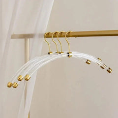 Acrylic Hanger with Brass Hook – Retro Style
