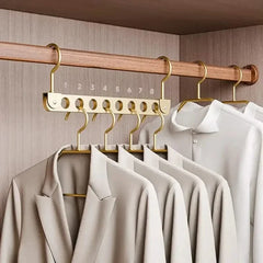 Aluminum Rotatable Clothes Hanger – 6/8 Holes