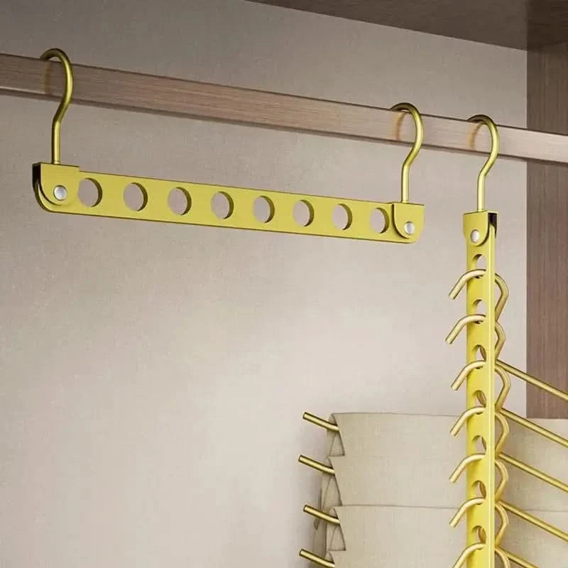 Aluminum Rotatable Clothes Hanger – 6/8 Holes