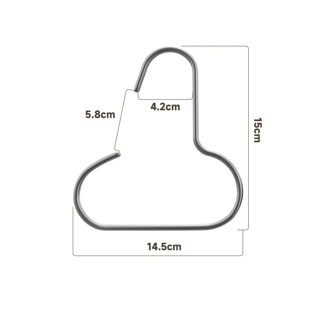 Cap, Hat, Bag and Scarf Aluminum Hanger