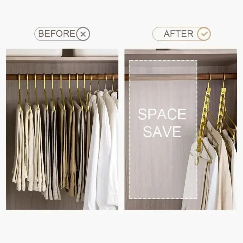 Aluminum Rotatable Clothes Hanger – 6/8 Holes