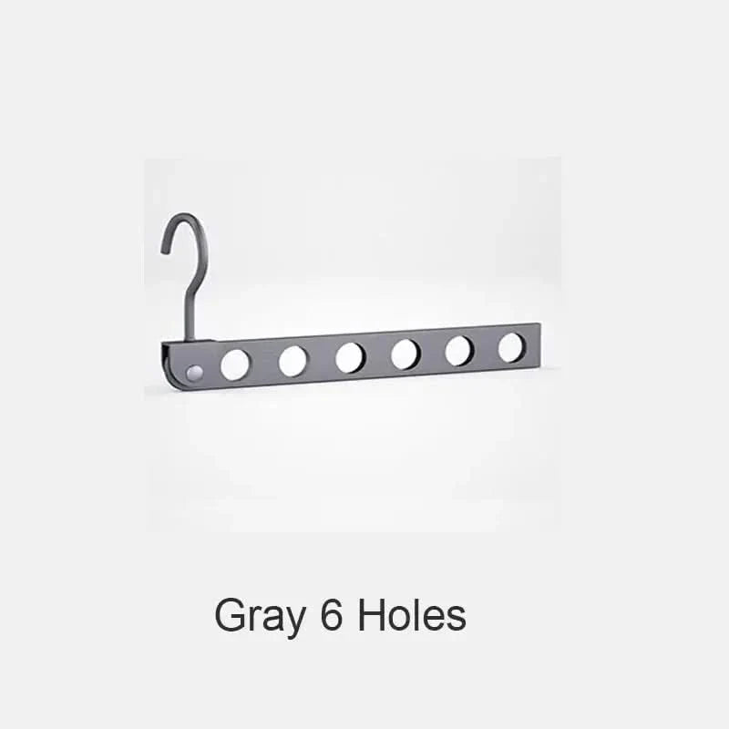 Aluminum Rotatable Clothes Hanger – 6/8 Holes