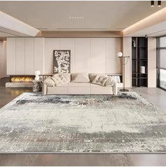 Abstract Textures High Pile Tufted Rugs for Living Room