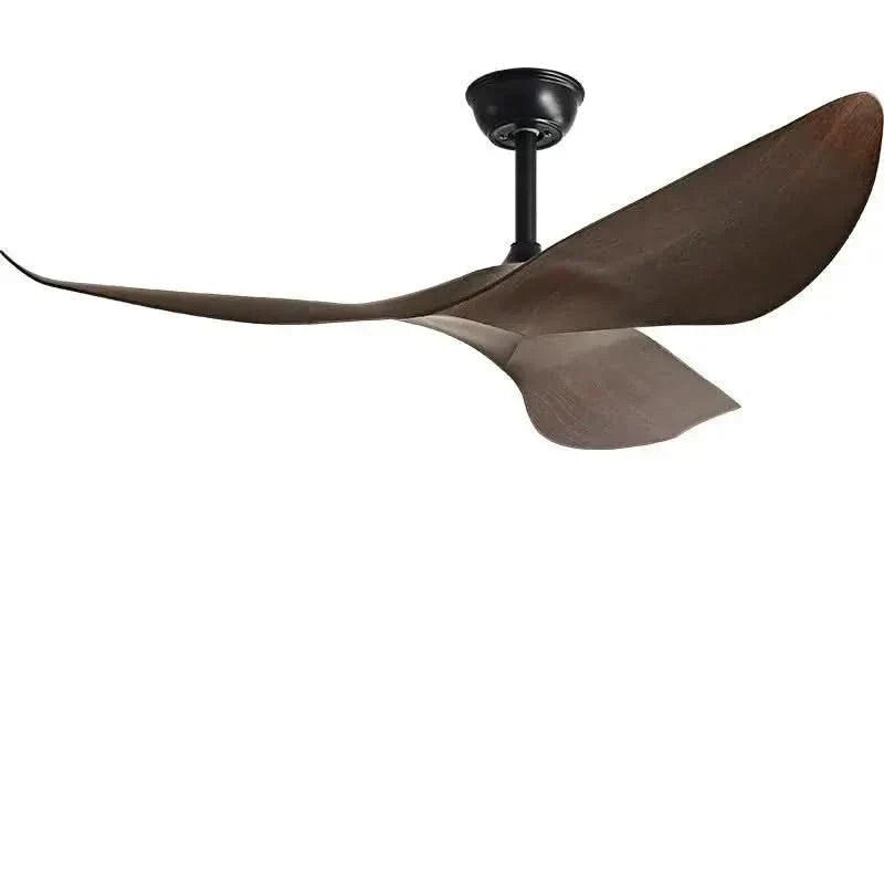 Acrylic Wood Finish Designer Ceiling Fan