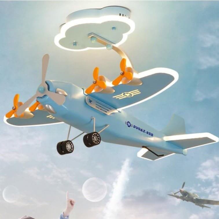 Airplane Air Force One Ceiling Light for Kids Room