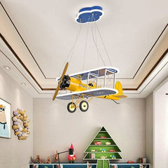 Airplane LED Pendant Light for Kids Nursery