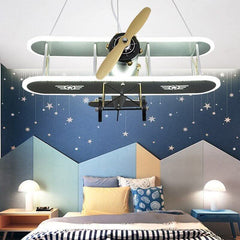 Airplane LED Pendant Light for Kids Nursery