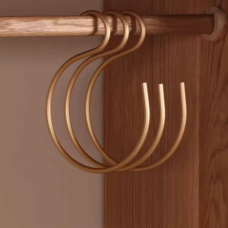 Aluminum Alloy 5pcs S-Shape Hooks Hangers