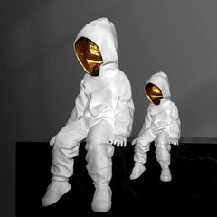 Astronaut Direct from Space in Kitchen Statue