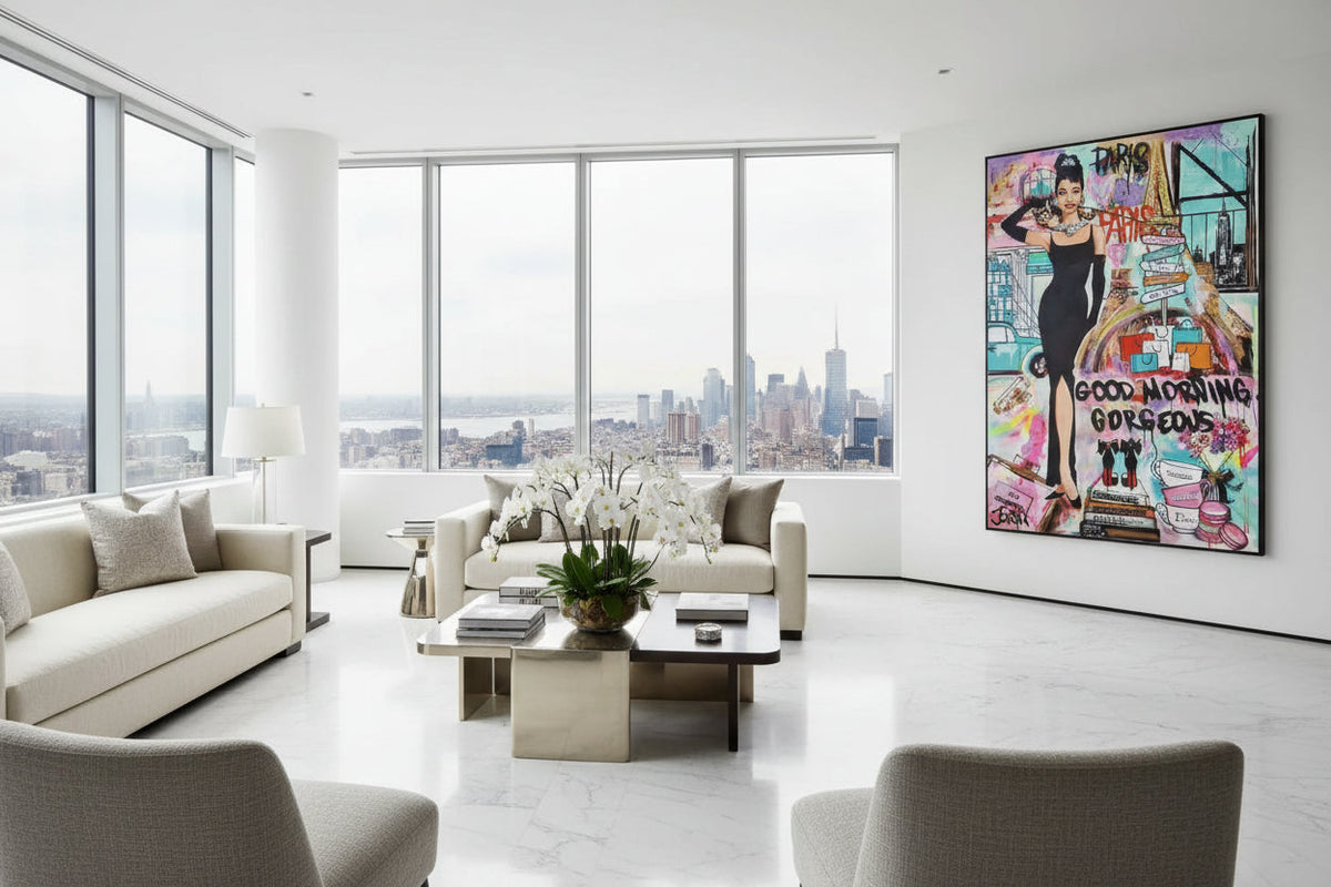 Audrey Hepburn Canvas Wall Art: Exquisite Decor