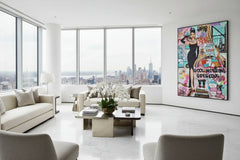 Audrey Hepburn Canvas Wall Art: Exquisite Decor