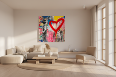 Banksy Artwork Dream Big Dreams Canvas Wall Art